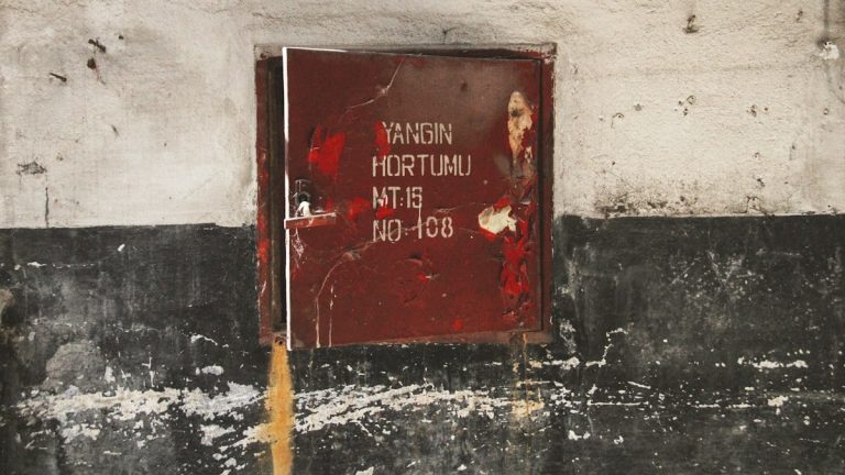 a sign on a wall